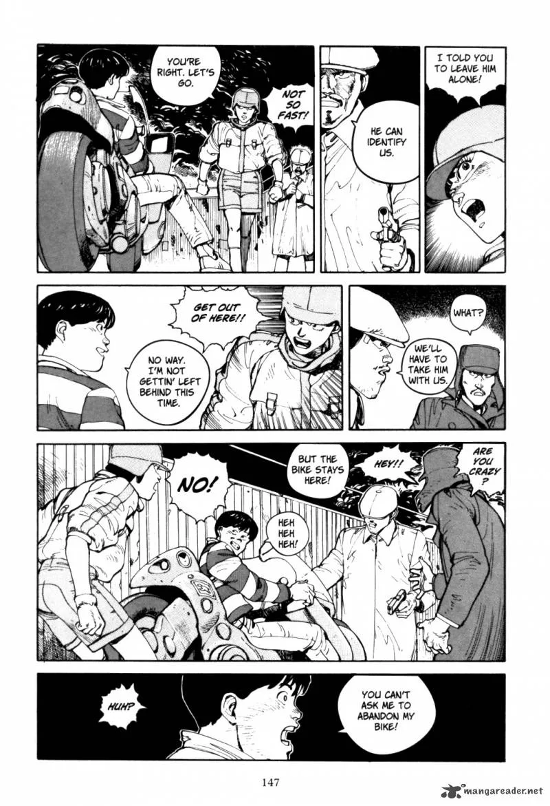 Akira Chapter 1 page 144