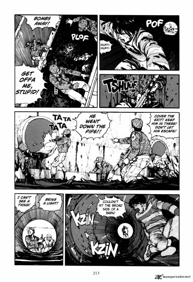 Akira Chapter 1 page 209