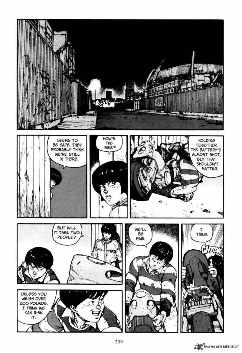 Akira Chapter 1 page 233