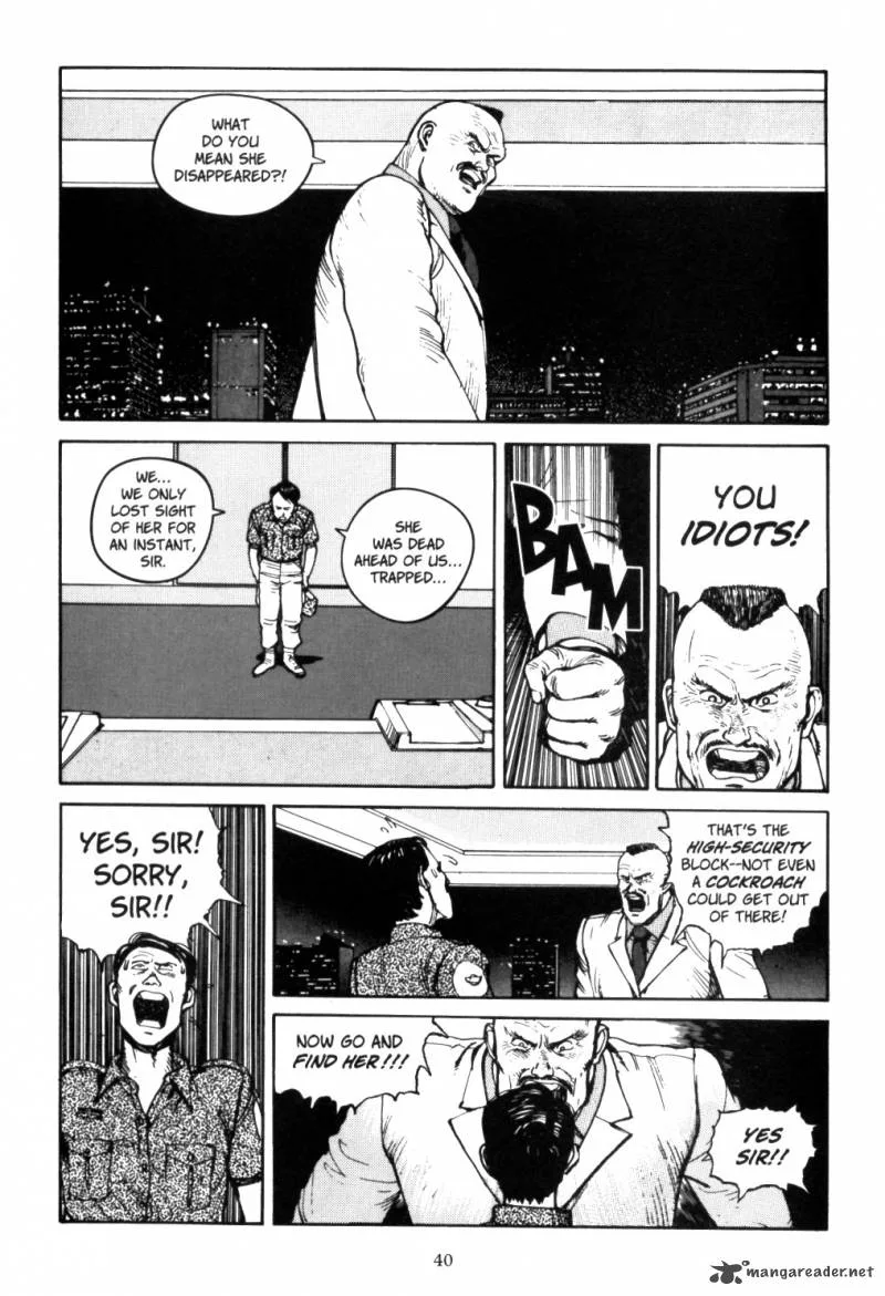 Akira Chapter 2 page 38