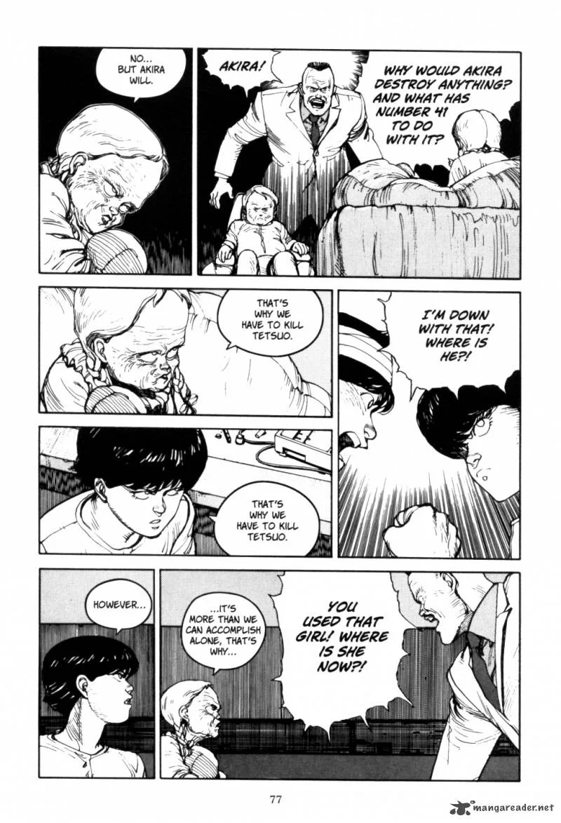 Akira Chapter 2 page 75