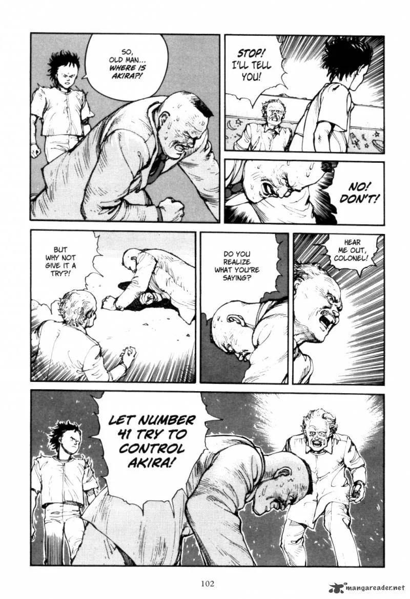 Akira Chapter 2 page 100
