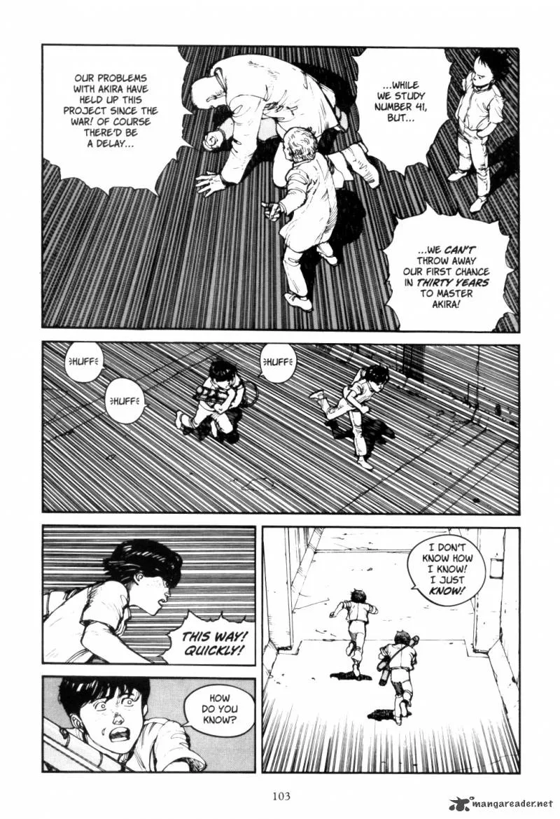 Akira Chapter 2 page 101