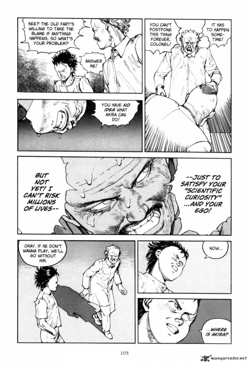 Akira Chapter 2 page 103