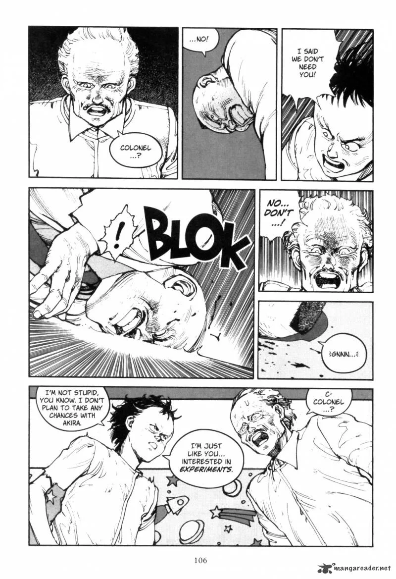 Akira Chapter 2 page 104