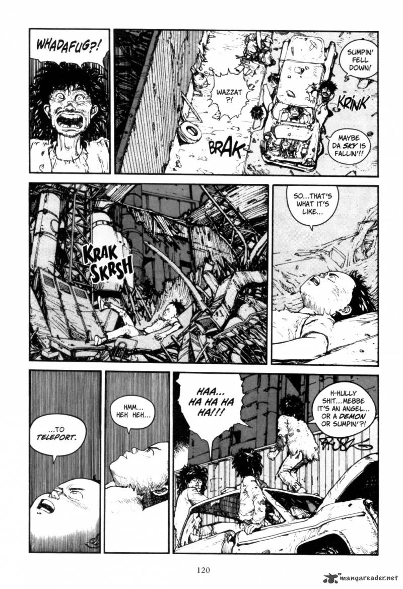 Akira Chapter 2 page 118