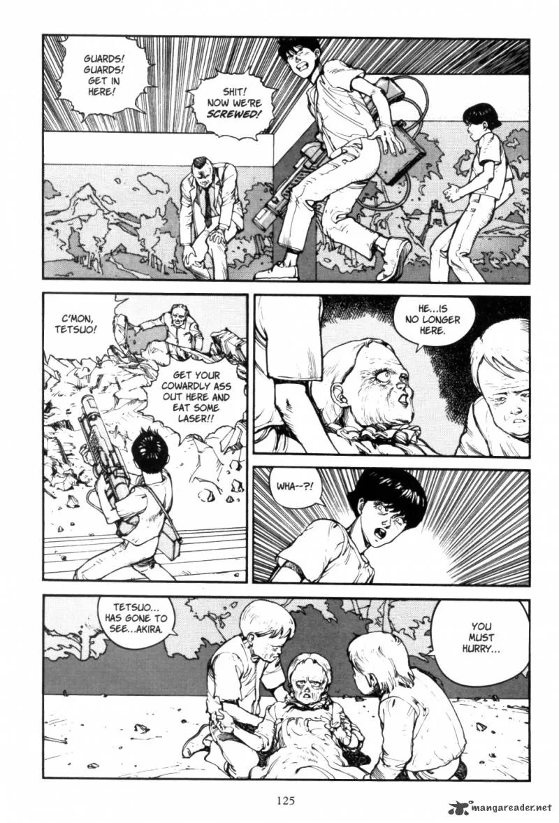 Akira Chapter 2 page 123