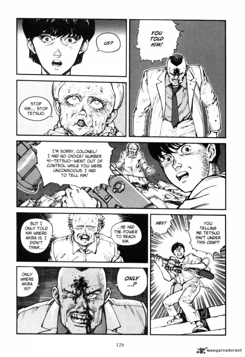 Akira Chapter 2 page 124