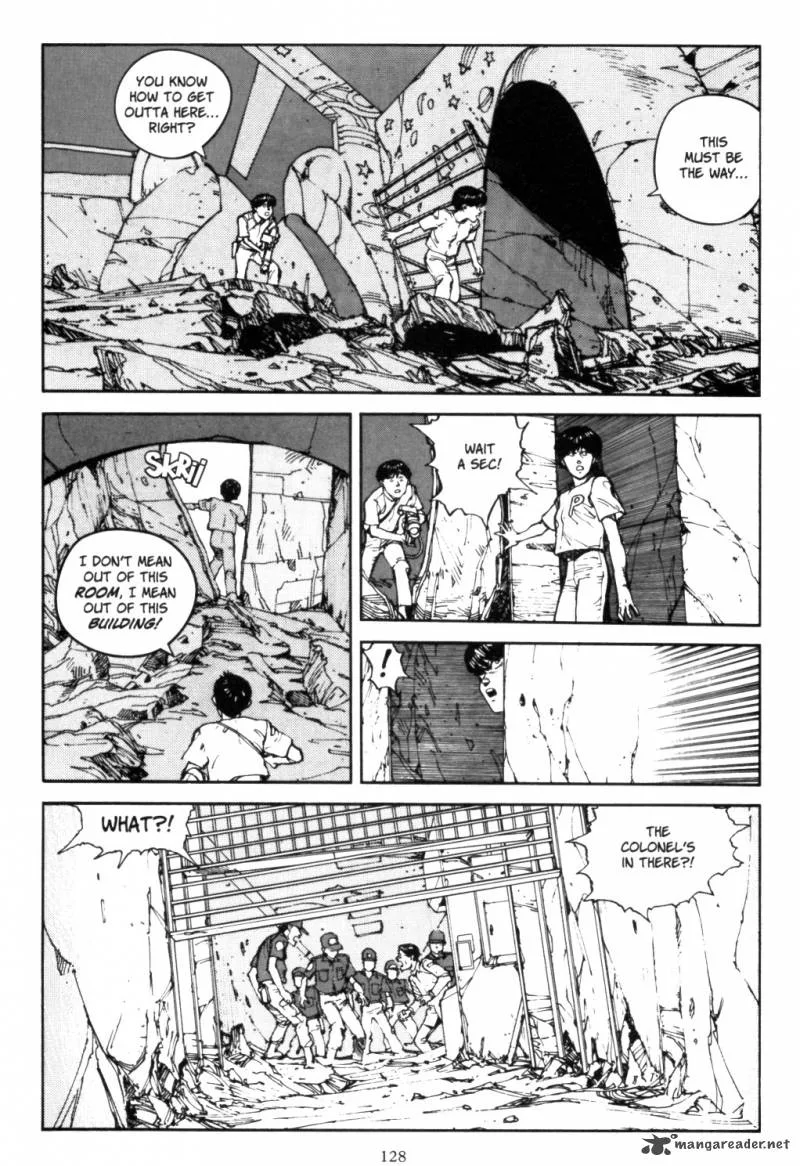 Akira Chapter 2 page 126