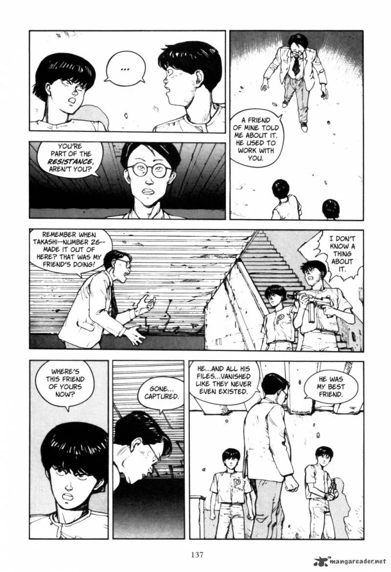 Akira Chapter 2 page 135