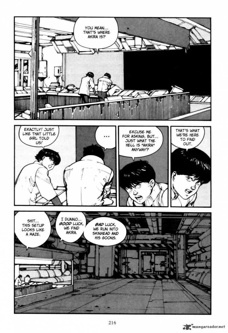 Akira Chapter 2 page 214