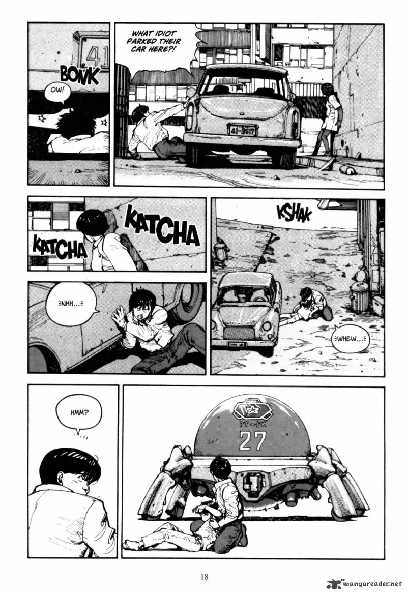 Akira Chapter 3 page 17