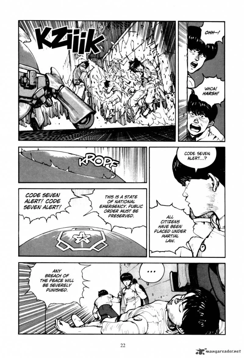 Akira Chapter 3 page 21