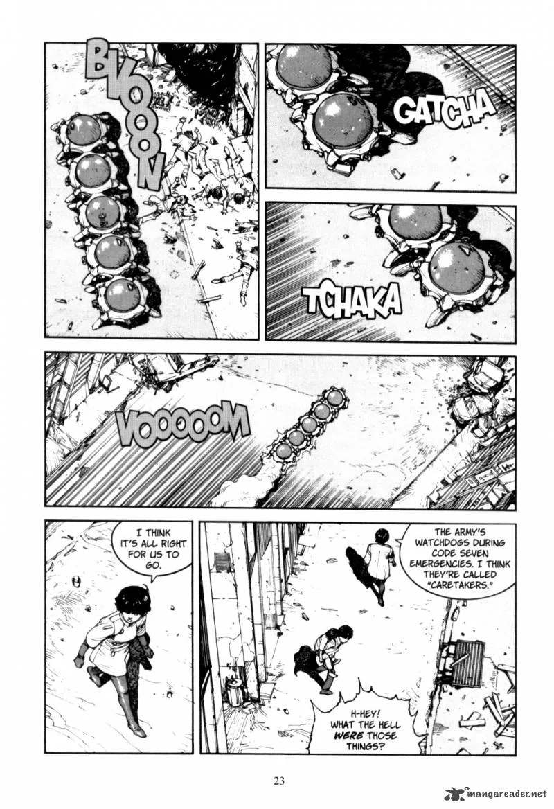 Akira Chapter 3 page 22