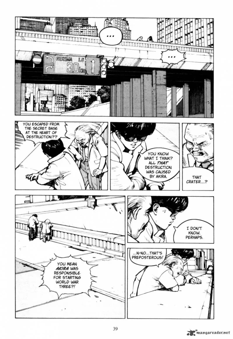 Akira Chapter 3 page 38