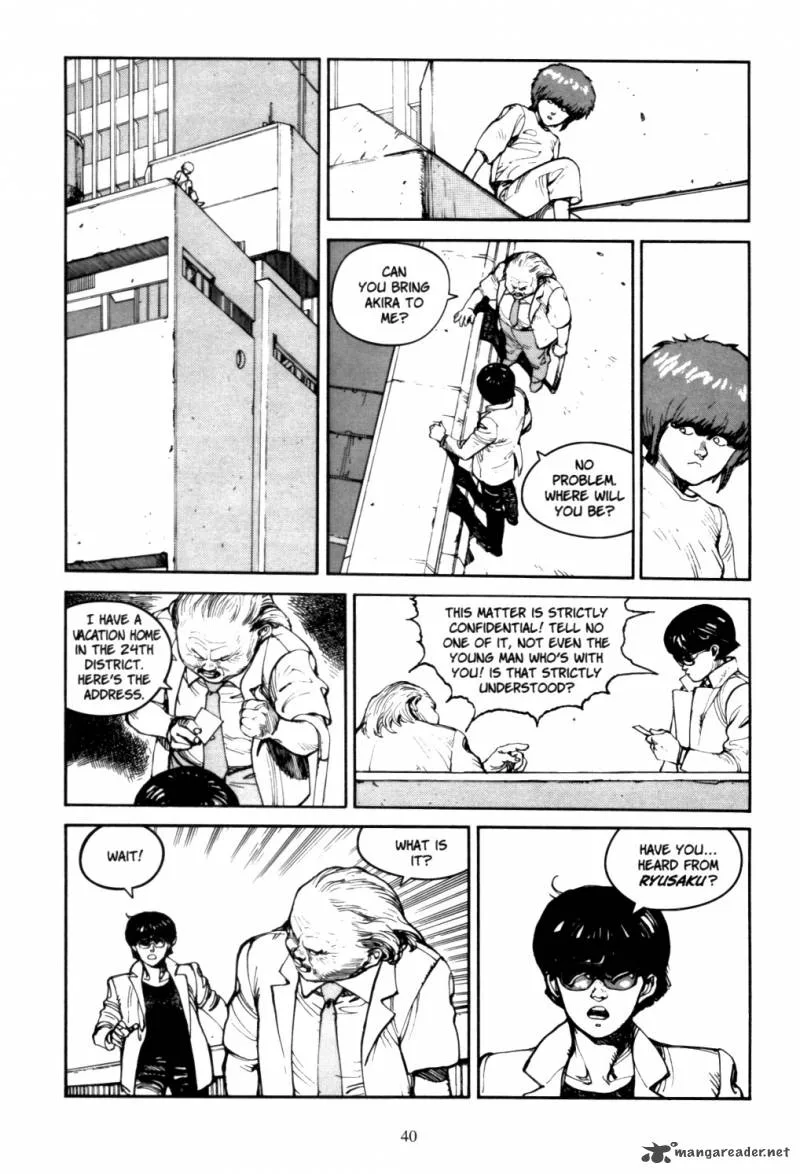 Akira Chapter 3 page 39