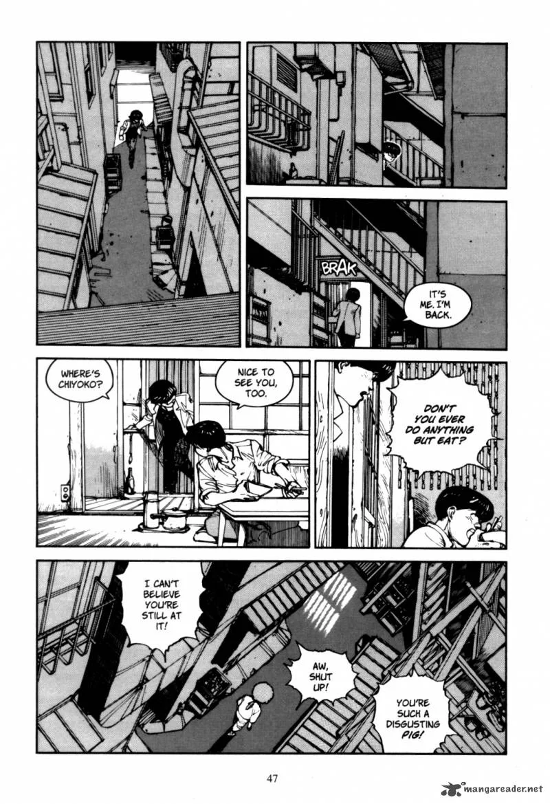 Akira Chapter 3 page 46