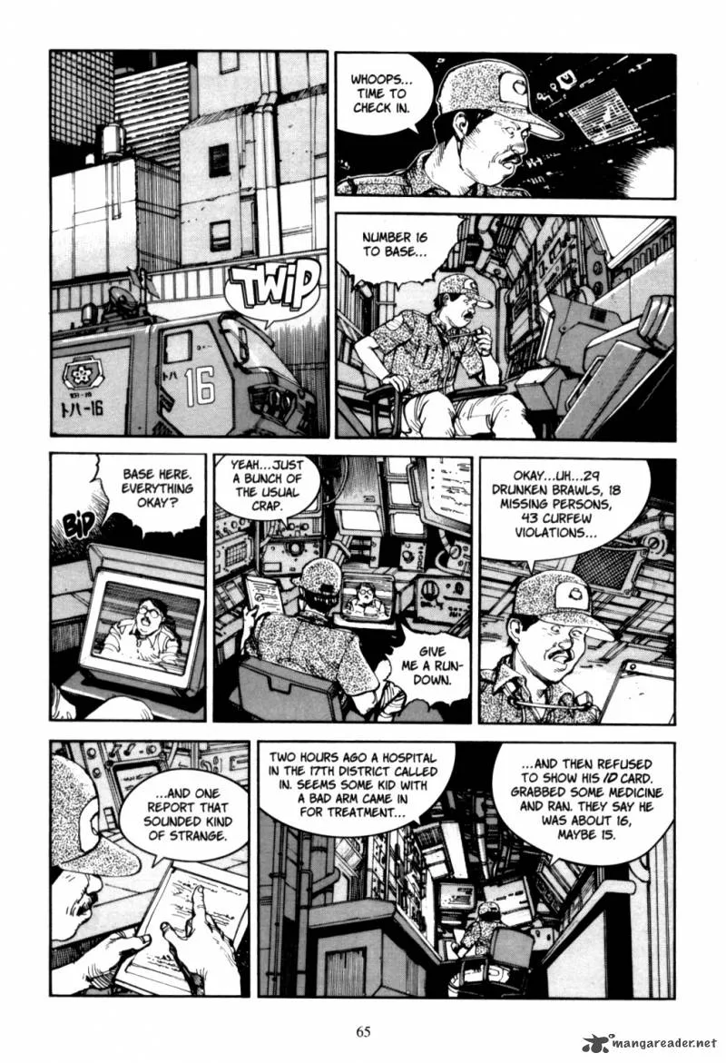 Akira Chapter 3 page 64