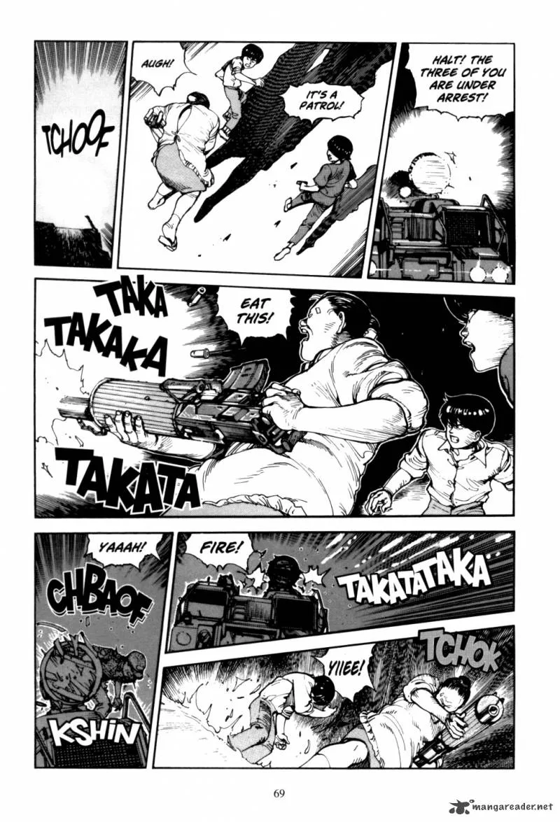 Akira Chapter 3 page 68