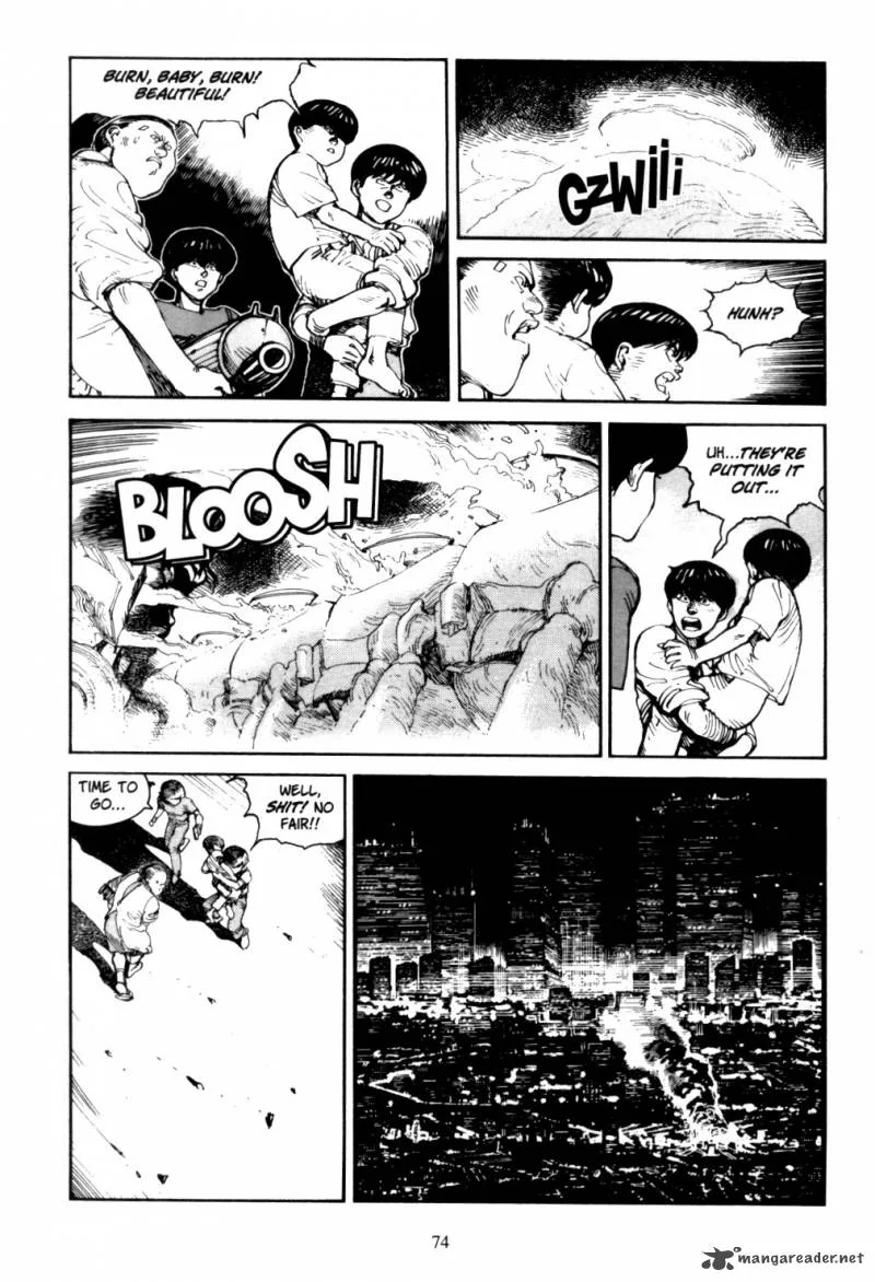 Akira Chapter 3 page 73