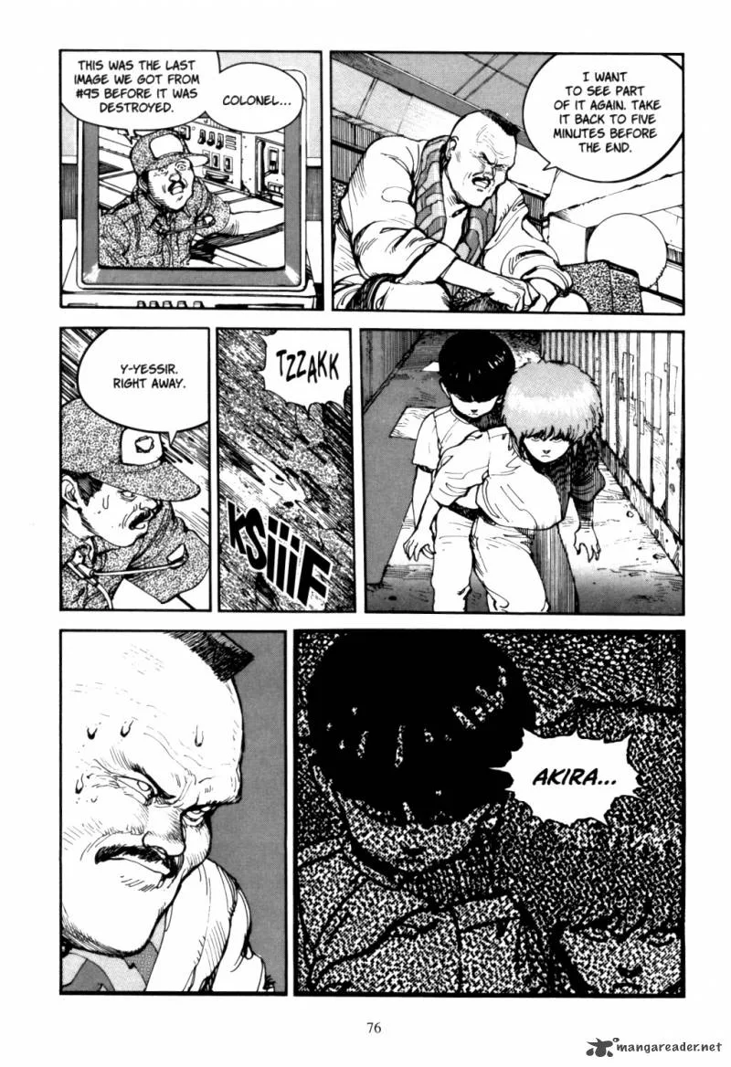 Akira Chapter 3 page 75