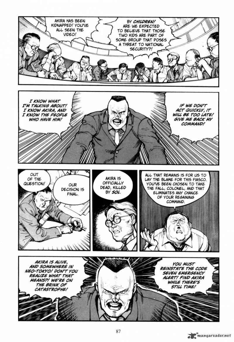 Akira Chapter 3 page 86