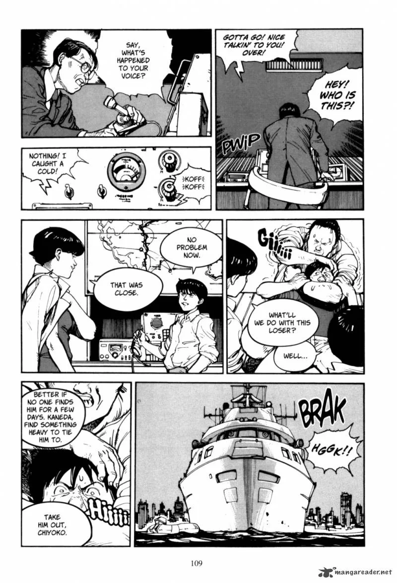 Akira Chapter 3 page 108
