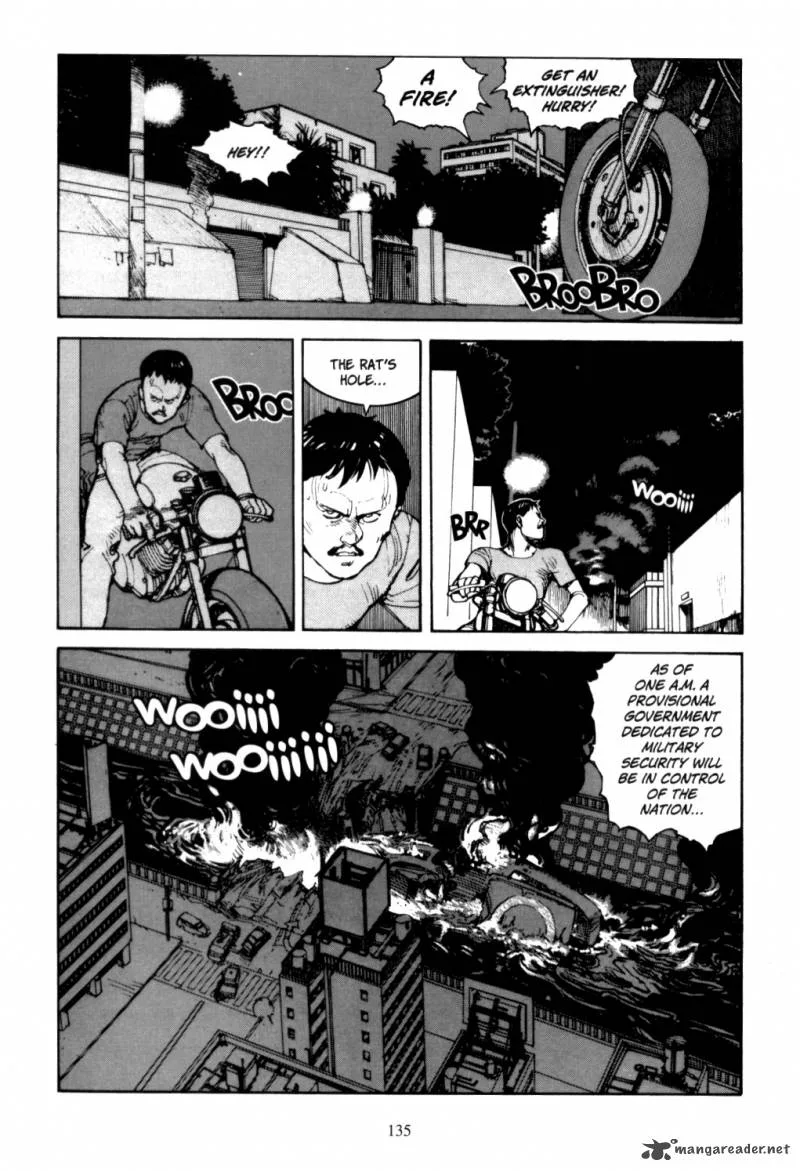Akira Chapter 3 page 134