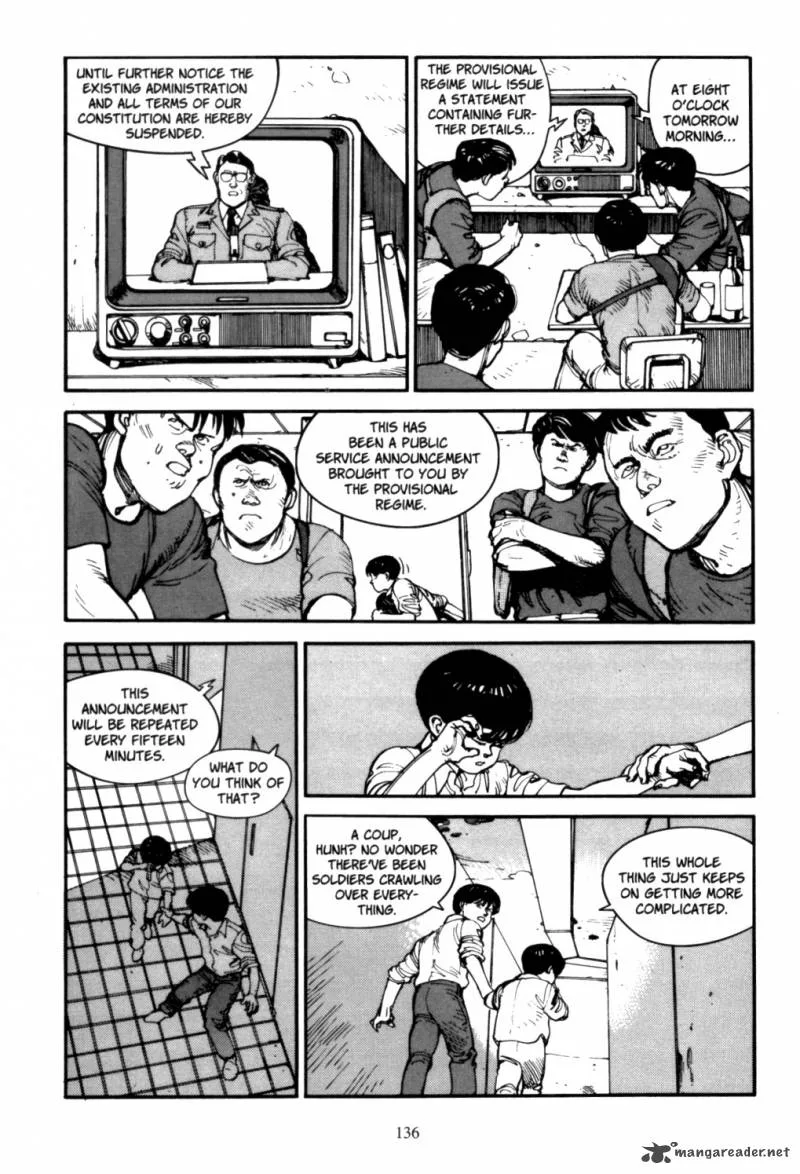 Akira Chapter 3 page 135
