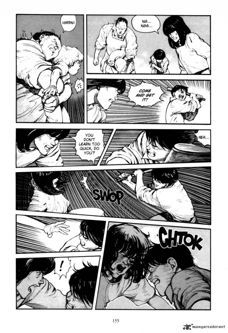 Akira Chapter 3 page 154