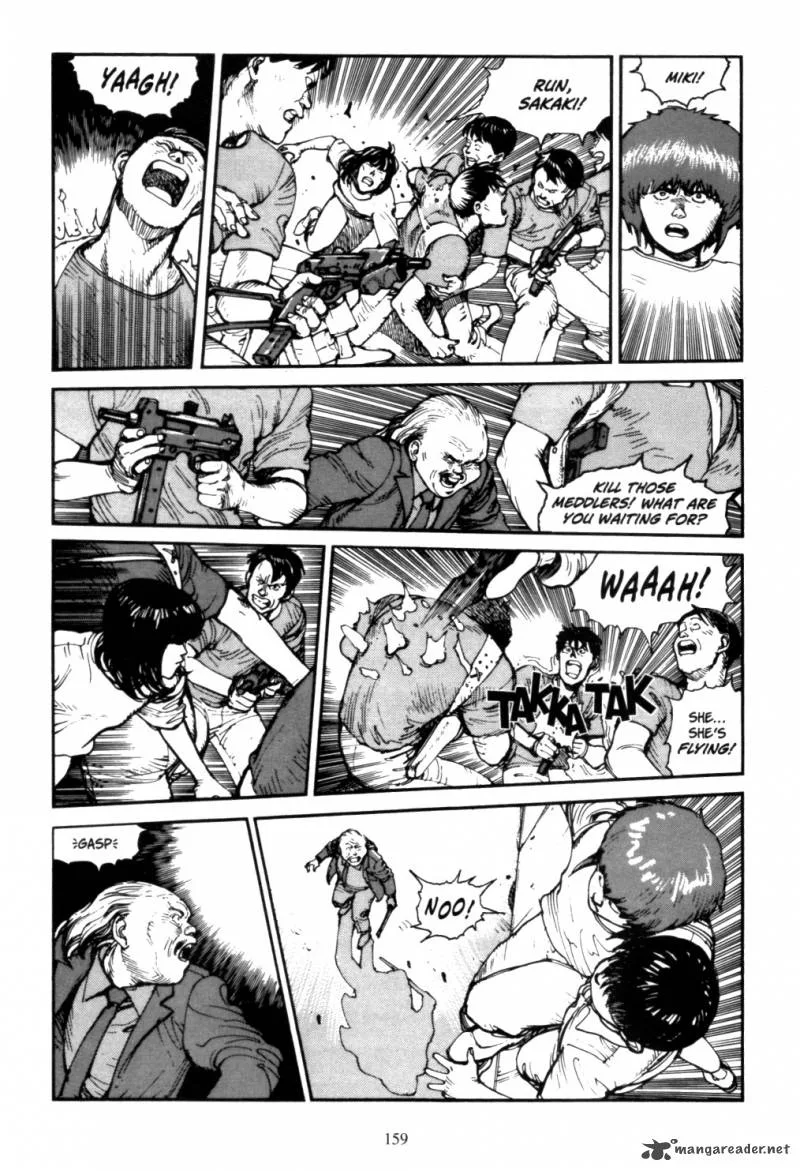 Akira Chapter 3 page 158