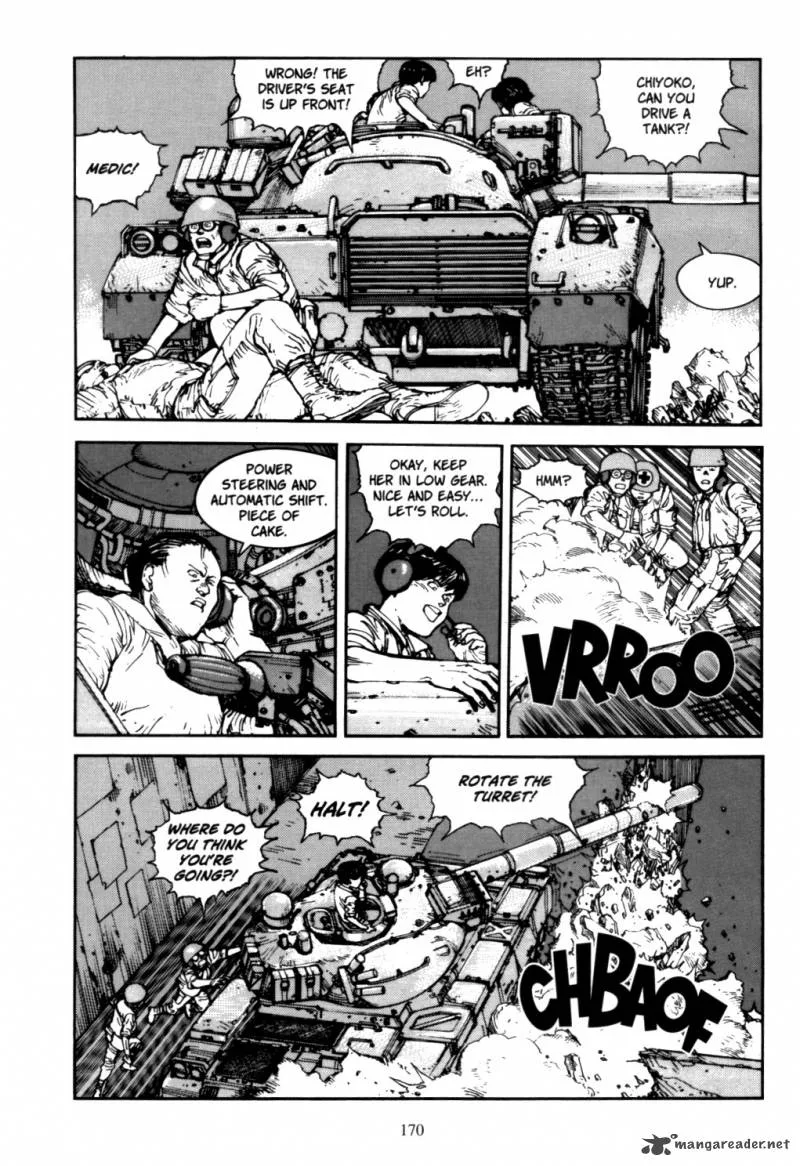 Akira Chapter 3 page 169
