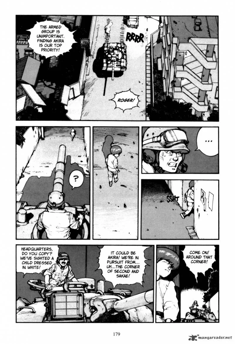 Akira Chapter 3 page 178
