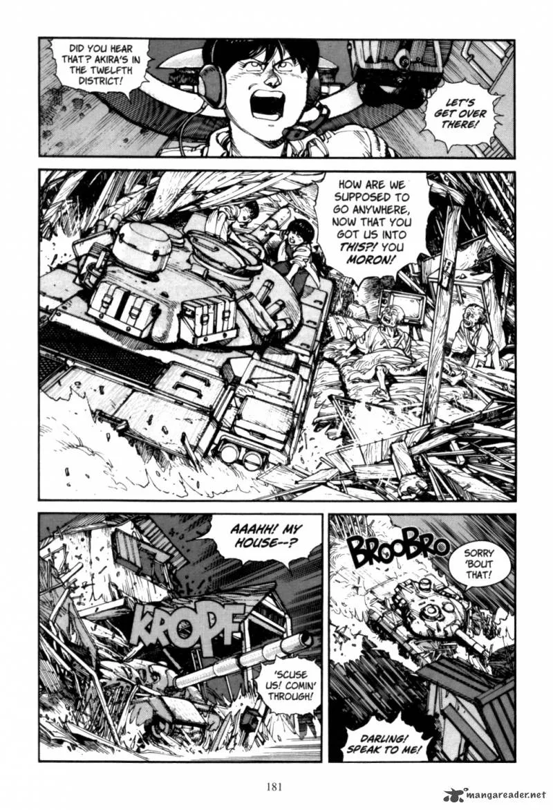 Akira Chapter 3 page 180