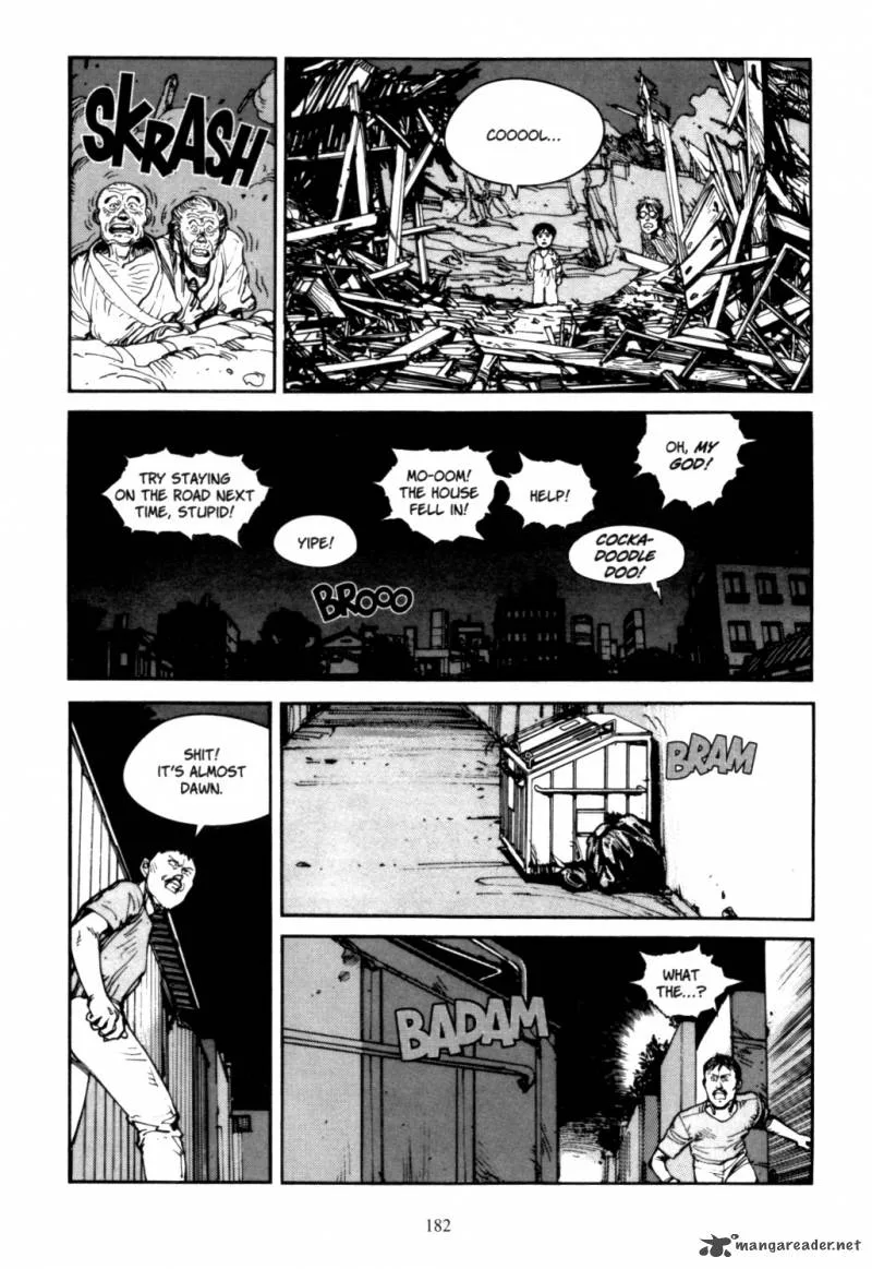 Akira Chapter 3 page 181