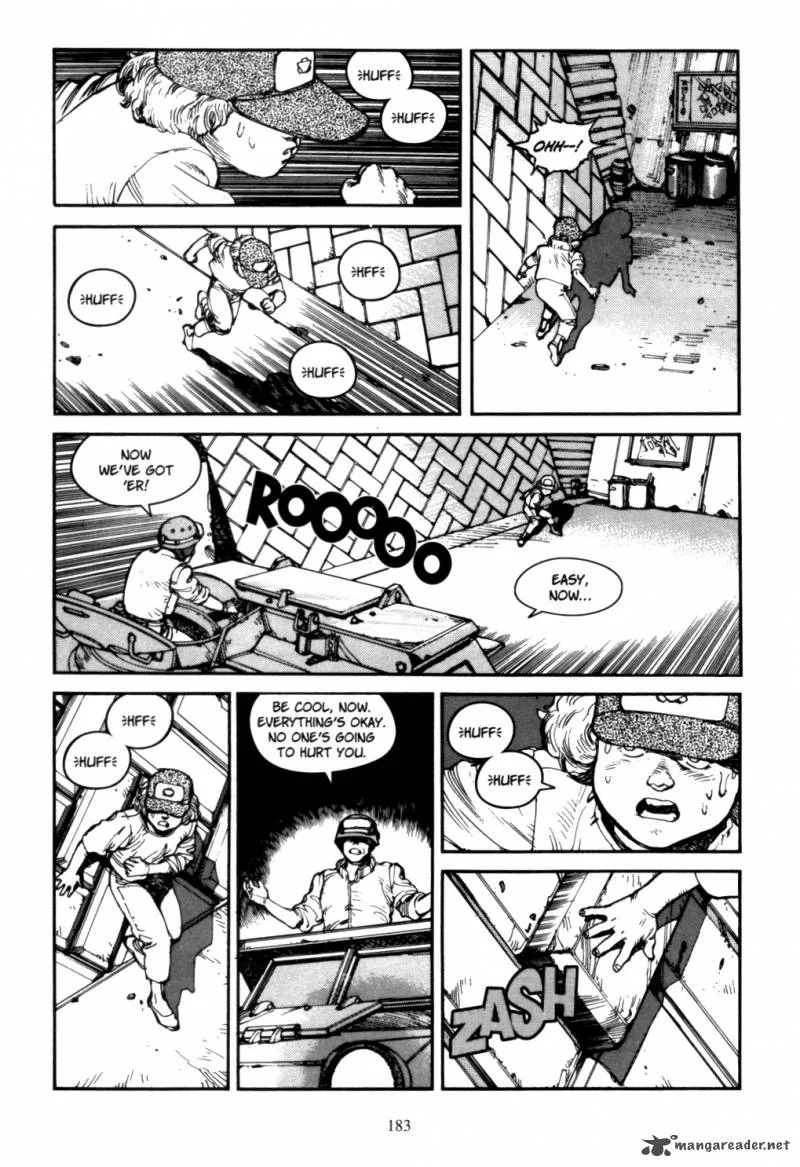 Akira Chapter 3 page 182