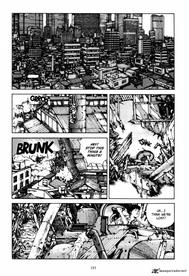 Akira Chapter 3 page 192