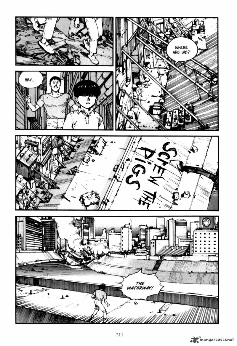 Akira Chapter 3 page 204