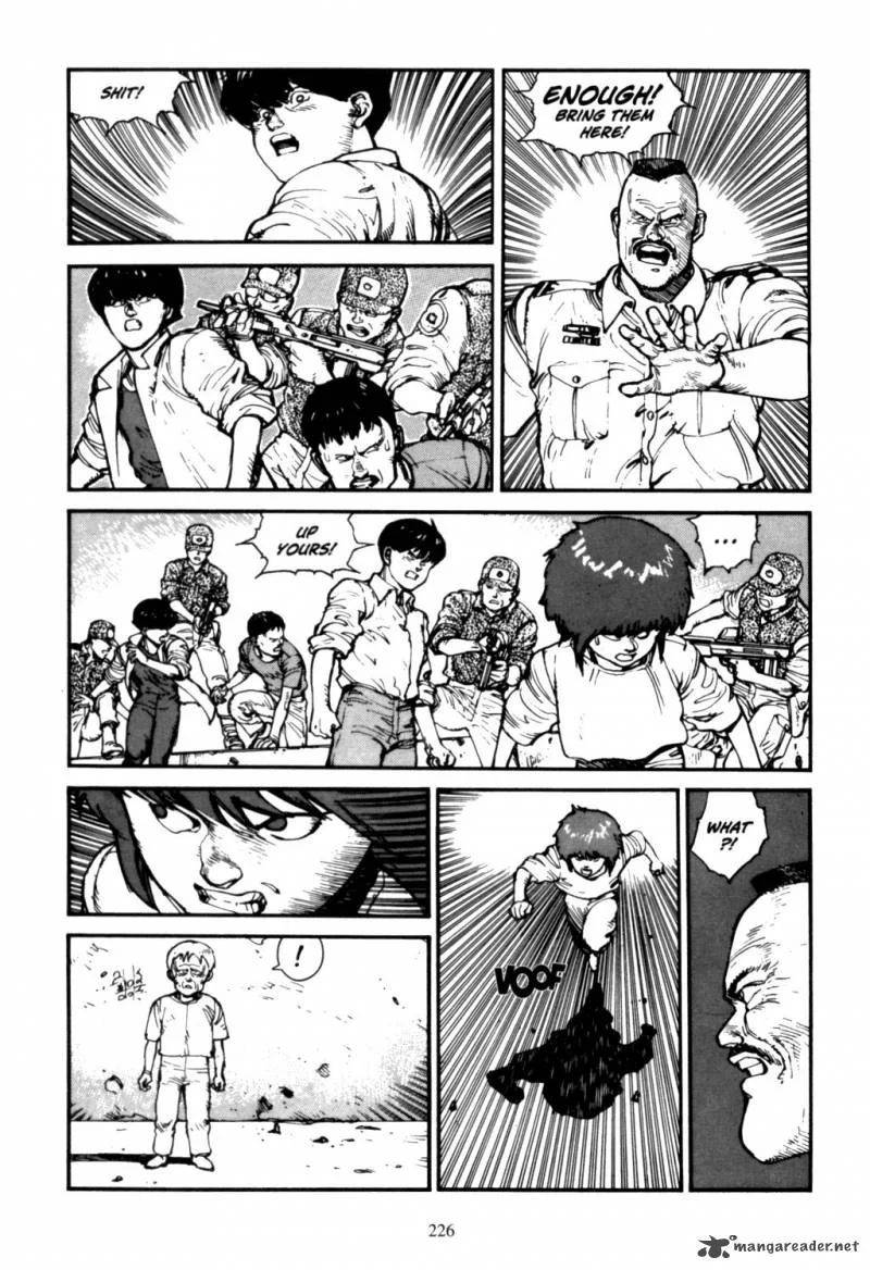 Akira Chapter 3 page 219