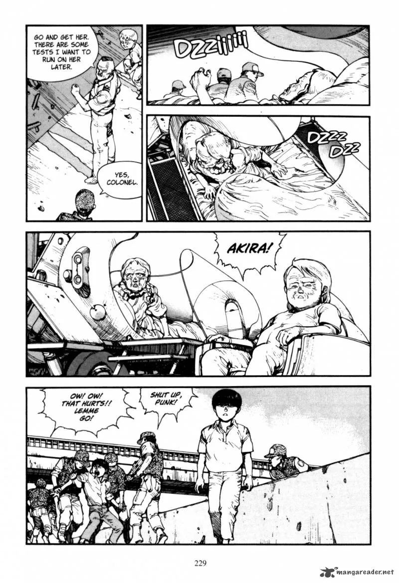Akira Chapter 3 page 222