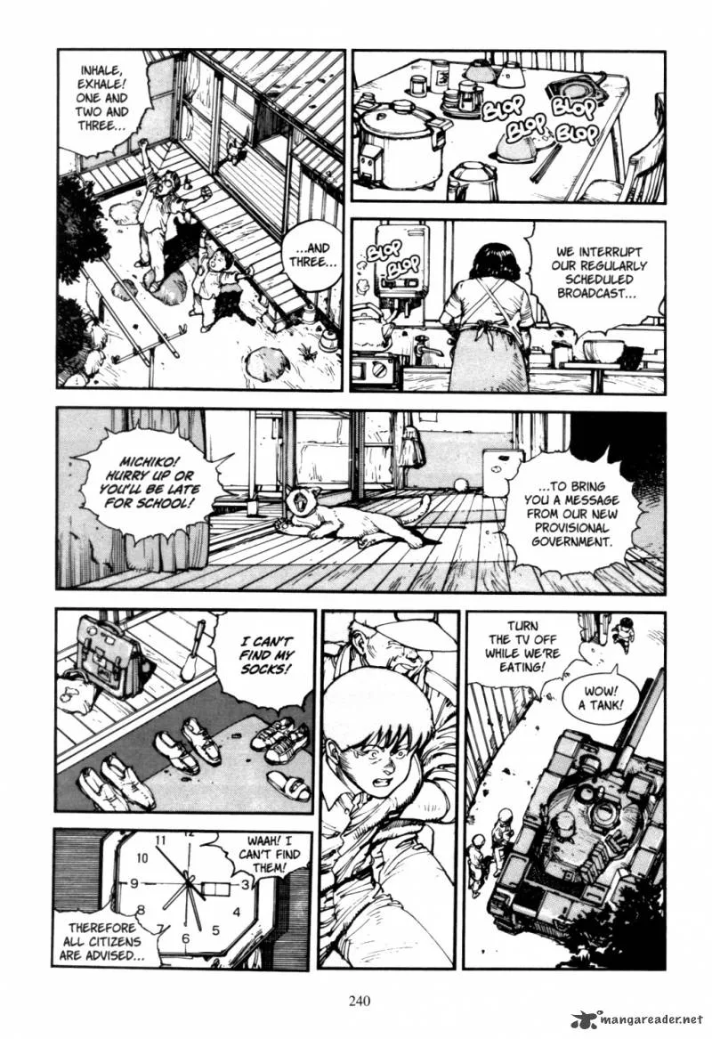 Akira Chapter 3 page 233