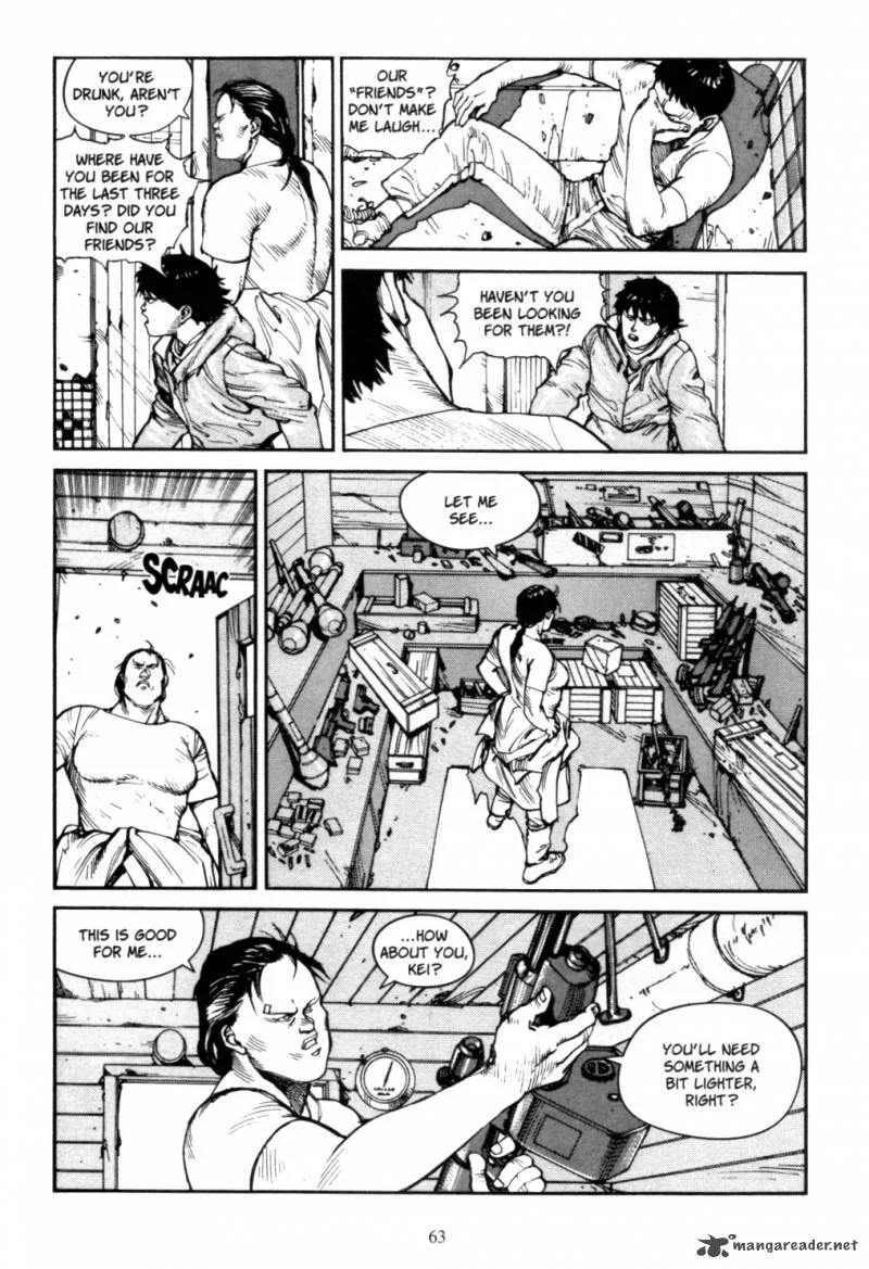 Akira Chapter 4 page 60
