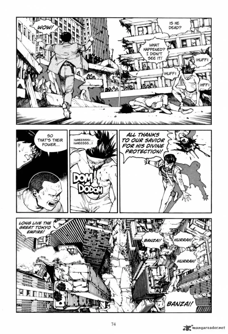 Akira Chapter 4 page 71