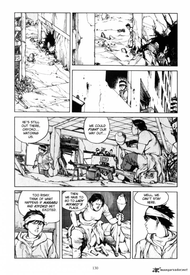 Akira Chapter 4 page 127