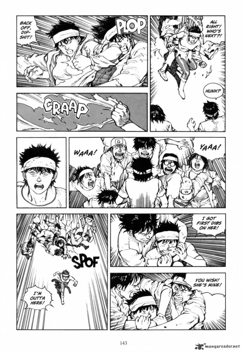 Akira Chapter 4 page 140