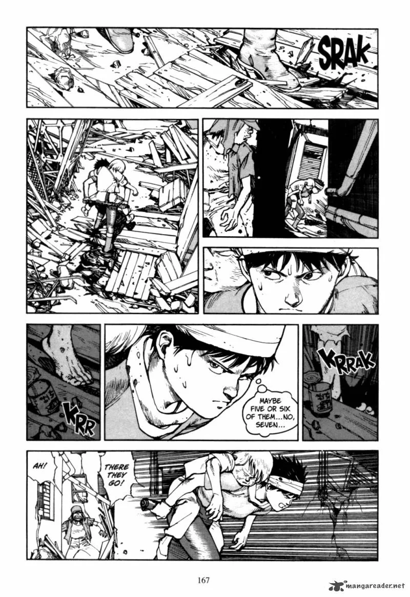 Akira Chapter 4 page 164
