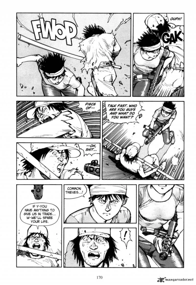 Akira Chapter 4 page 167