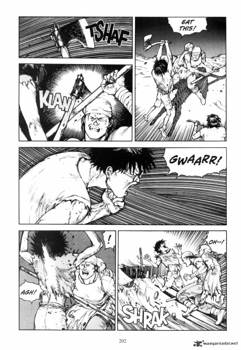 Akira Chapter 4 page 198