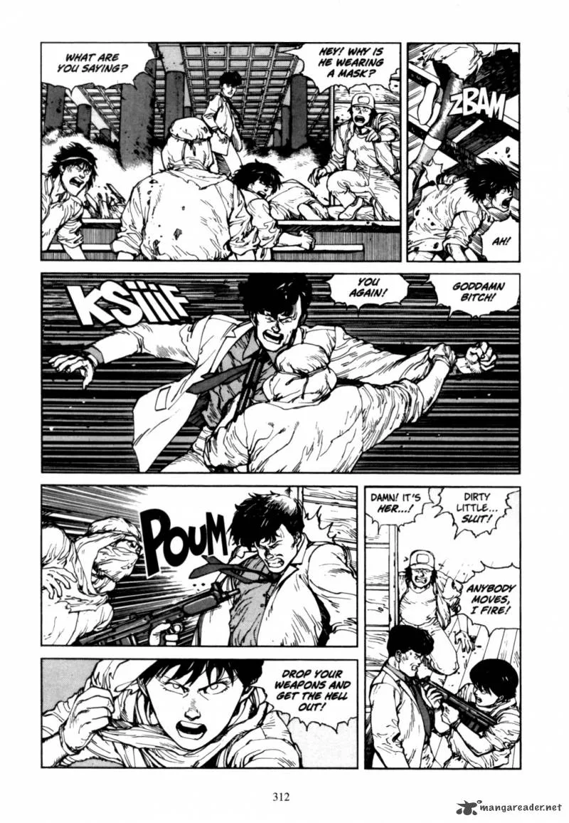 Akira Chapter 4 page 308