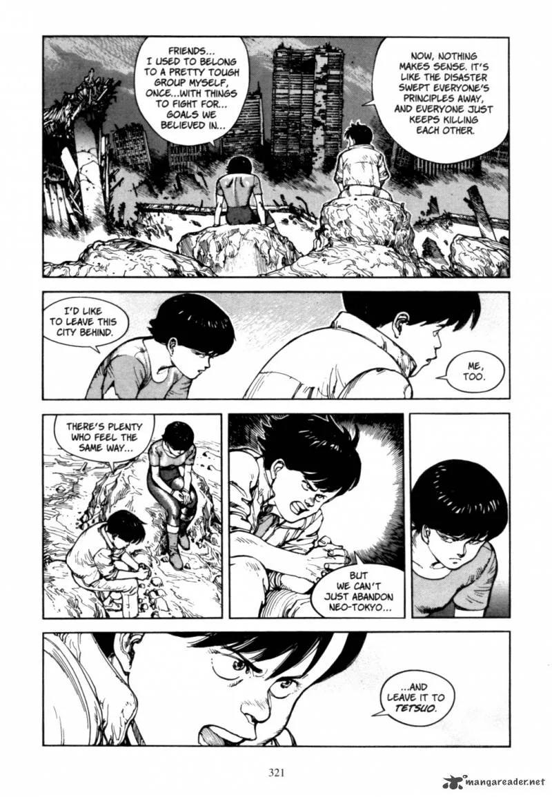 Akira Chapter 4 page 317